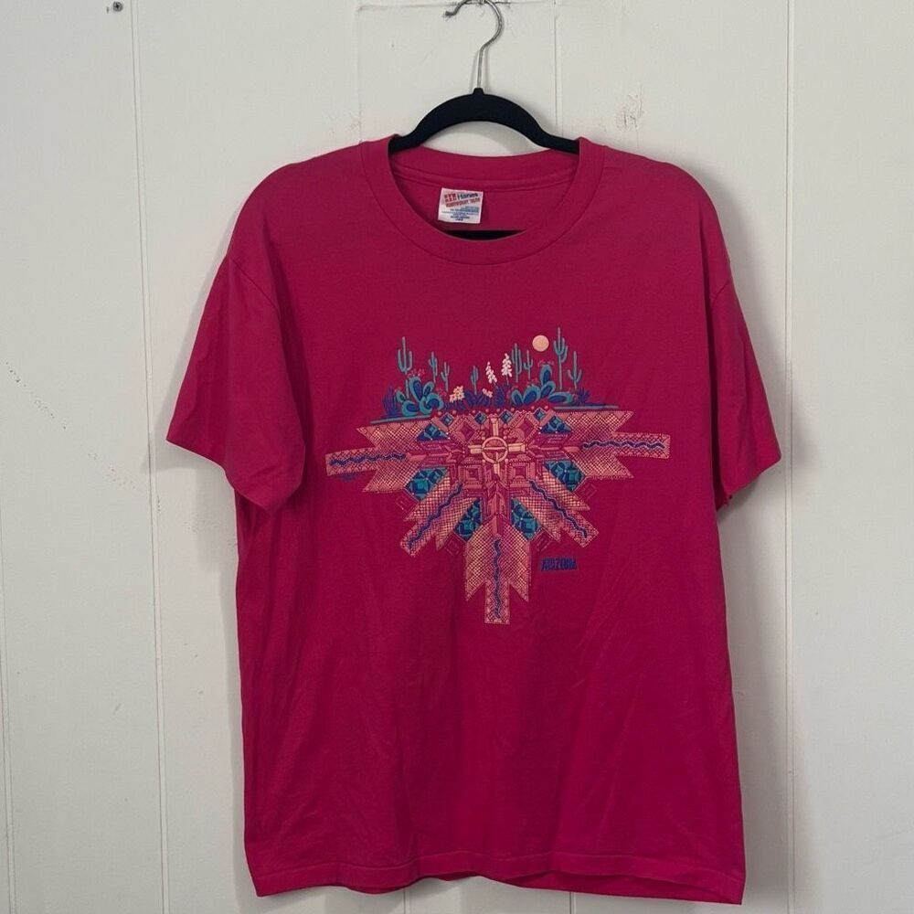 Vintage Hanes Single‎ Stitch Arizona Graphic T-Shirt Large